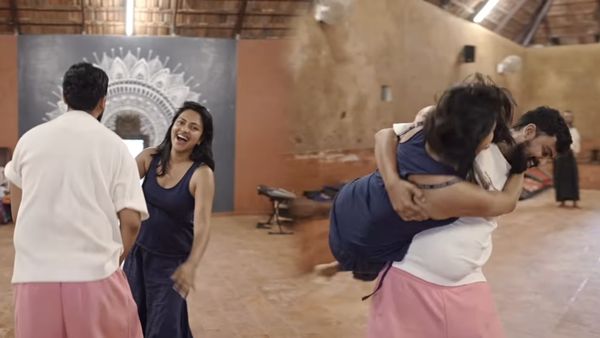 Amala Paul: காதல் ததும்ப கணவருடன் கொஞ்சி விளையாடும் அமலா பால் - இணையத்தைக் கலக்கும் லவ்லி வீடியோ