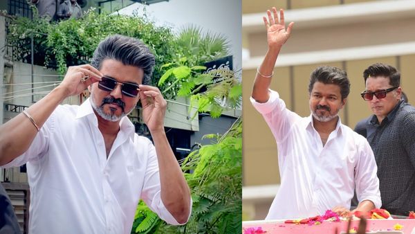 Vijay: விஜய்யை நோக்கி கண்ணாடியை வீசிய ரசிகர்.. தளபதி மாஸ் பண்ணீட்டாப்ளயே!