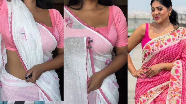 Reshma Pasupuleti: முகத்தைக் காட்டாமல் கழுத்துக்கு கீழ் எடுத்த புகைப்படங்களை இறக்கிய ரேஷ்மா பசுபுலேட்டி!