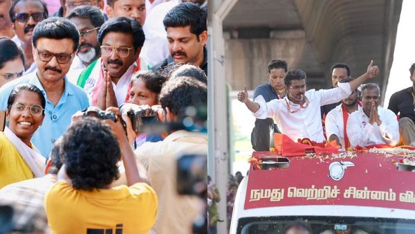2 பேருக்கு நடுவுலதான் போட்டியே.. டிரெண்டாகும் #WeTrustVIJAY vs #DMKWinningBig.. ஹாஷ்டேக்குகள்!