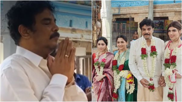 என் அப்பன் முருகன் தான் என் குலதெய்வம்.. கோபுரத்தை பார்த்து நெகிழ்ந்த சுந்தர் சி.. கூடயாருனு பாருங்க
