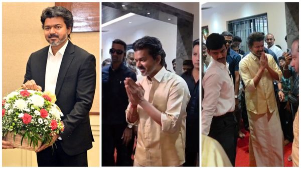 Vijay CM: கருப்பு கோர்ட்டை கழற்றி வேட்டியில் கம்பீரமாக வந்த முதல்வர்.. இது தான் ரியல் தமிழ் லுக்!