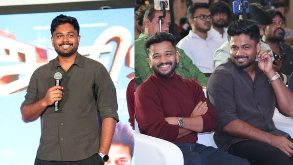 ரஜினி சார், கமல் சார், விஜய் அண்ணா படம் பார்த்து தான் வளர்ந்தேன்.. ’அதிரடி’ யா பேசிய சஞ்சு சாம்சன்!