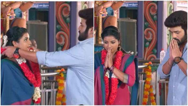 ரகசிய திருமண ப்ளான் ஃப்ளாப்.. ரேவதி கழுத்தில் மாலை போட்ட கார்த்திக்.. கார்த்திகை தீபம்!