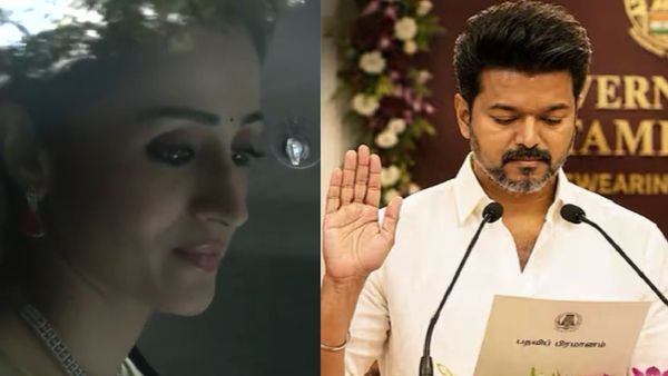 CM Vijay - Trisha: சங்கீதா இருந்திருக்க வேண்டிய இடம்.. த்ரிஷா வருகை.. ரசிகர்கள் அதிருப்தி