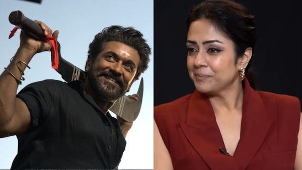 கருப்பு படத்துல அந்த காட்சி சூர்யா எப்படி தான் நடிச்சாருனு தெரியல.. வீட்டுல இதுதான் ரியாக்‌ஷன்.. ஜோதிகா பளிச்