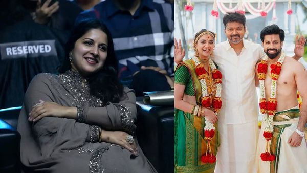 கீர்த்தி சுரேஷ் பக்கத்தில் விஜய்.. சங்கீதாவின் ரியாக்ஷனை பாருங்க.. இது எப்போ தெரியுமா?