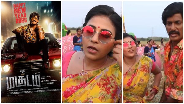 ஃபர்ஸ்ட் நைட்டுக்கு போலாம்.. மகுடம் ஷூட்டிங் ஸ்பாட்டில் அஞ்சலியை வம்புக்கு இழுத்த விஷால்!
