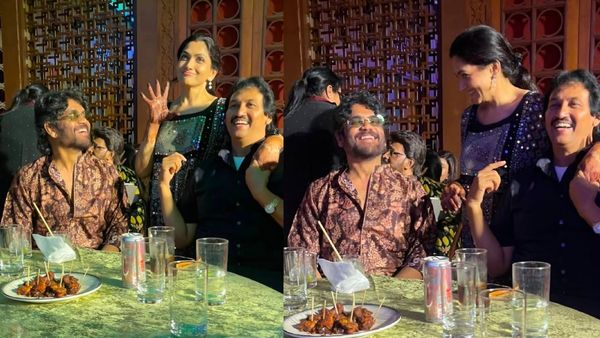 Avantika: குஷ்பு மகள் திருமண வரவேற்பில் நாகர்ஜுனா - அமலா ஜோடி.. களைகட்டிய அவந்திகா திருமண வரவேற்பு