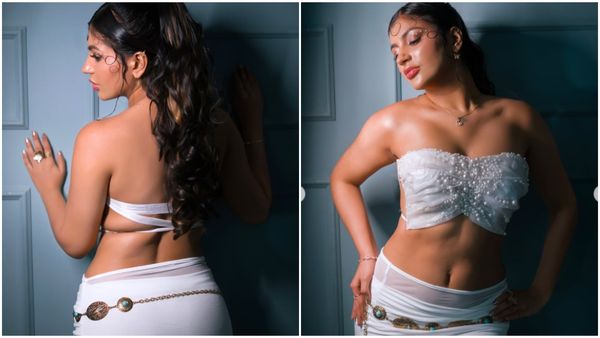 வெள்ளை நிற ஆடையில் கவர்ச்சிப் புயலாக மாறிய யாஷிகா ஆனந்த்.. சோசியல் மீடியாவை உலுக்கிய போட்டோஸ்!