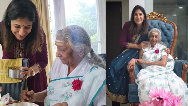 ஜானகி அம்மா ஆம்புலன்ஸில் இருக்கும்போது கடைசி ஆசீர்வாதம் வாங்கிய ஸ்வேதா மோகன்.. வீடியோவப் பாருங்க