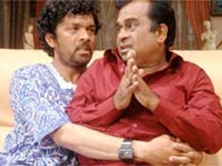 బ్రహ్మానందం,మెంటల్ కృష్ణ రిలేషన్?