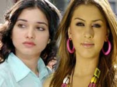 హన్సిక వెర్సెస్ తమన్నా