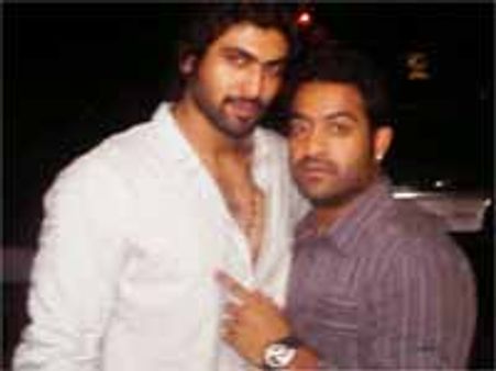 దుర్గా ఆర్ట్స్ లో జూ ఎన్టీఆర్ మరియు రాణా...!