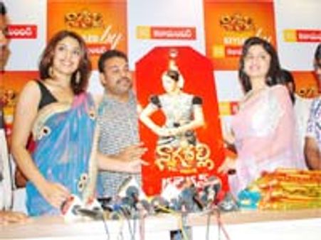 అప్పుడే వెంకటేష్ ‘నాగవల్లి’ చీరలు రెడీ