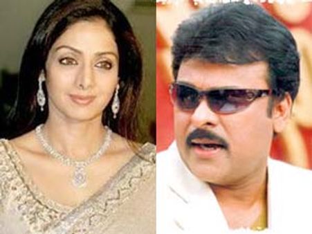 చిరు డ్రీమ్ ప్రొజెక్ట్ లో హీరోయిన్ శ్రీదేవి....!