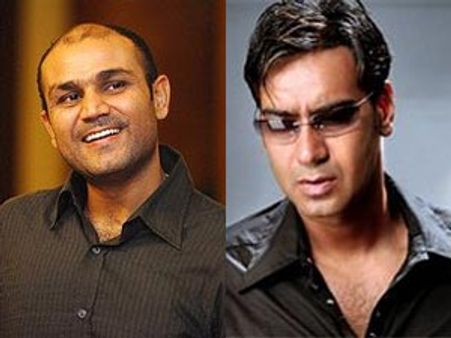 అజయ్ దేవగన్‌తో సెహ్వాగ్ అనుబంధం