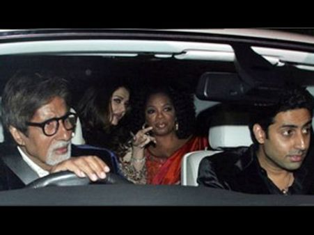 ఐశ్వర్య కూతర్ని(బేటి బి)ని దీవించిన ఓఫ్రా విన్‌ఫ్రే