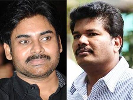 పవన్ కళ్యాణ్-డైరెక్టర్ శంకర్ జంటగా రచ్చ ఆడియో