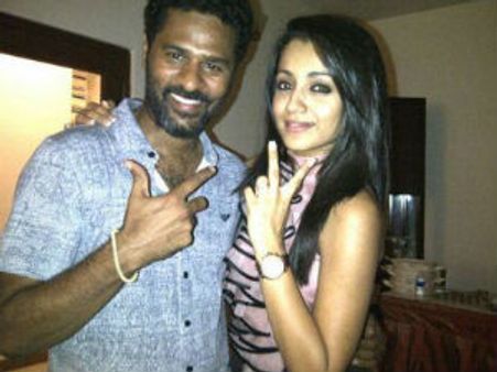 ప్రభుదేవాకు దగ్గరవుతున్న త్రిష!