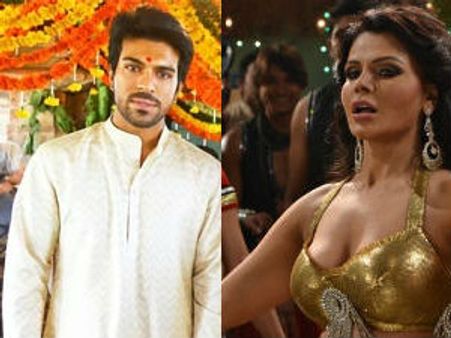 అదును చూసి చరణ్ పేరు వాడుకున్న ఐటం బాంబ్