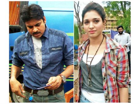 ‘కెమెరామెన్ గంగతో..’ పవన్-తమన్నా ఫస్ట్ లుక్