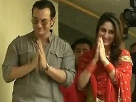 కరీనా,సైఫ్ జంటకు ‘వెజ్ చాక్లెట్’