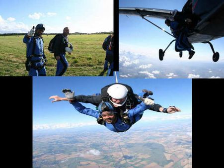 దర్శకుడు హరీష్ శంకర్...స్కైడైవింగ్ (ఫోటోస్)