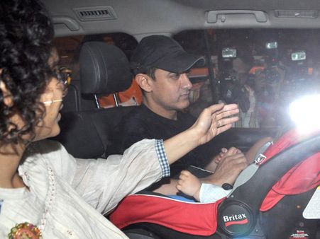 అమీర్ ఖాన్ కొడుకు ఫస్ట్ బర్త్‌డే.. (ఫోటో ఫీచర్)