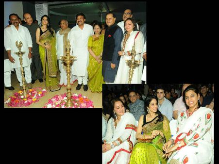 చిరంజీవి, శ్రీదేవి, జయప్రద @ఐనాక్స్ (ఫోటో ఫీచర్)