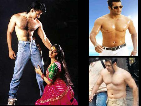 పిక్చర్స్: కండలవీరుడు దుస్తులు విప్పేసి..