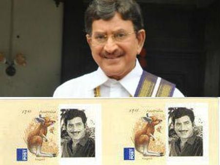తెలుగు సూపర్ స్టార్‌పై... పోస్టల్ స్టాంప్
