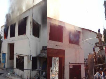 అన్నపూర్ణా స్డూడియోస్‌లో అగ్ని ప్రమాదం...కాలిపోయిన సెట్స్