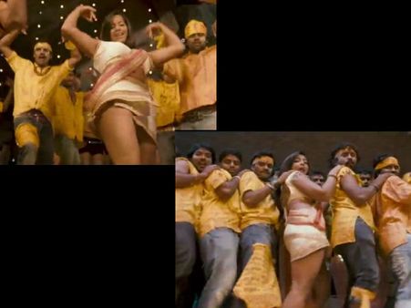 పిక్చర్స్: ఊపేస్తున్న మేఘనా ఐటమ్ సాంగ్, కానీ..