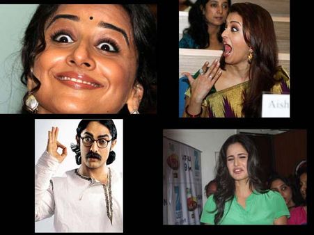 నోరెల్లబెట్టి ఐశ్వర్య, తెగనవ్వుతూ సోనమ్ (అరుదైన కెమెరా క్లిక్స్)