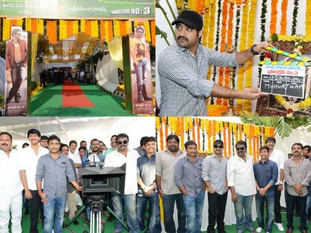 ఘనంగా ఎన్టీఆర్ కొత్త చిత్రం ఓపినింగ్(ఫోటోలు)