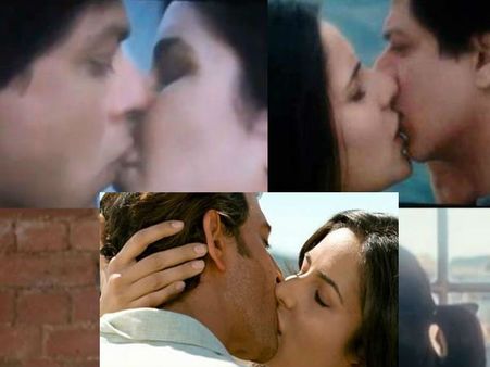 లిప్ లాక్ లతో రెచ్చిపోయిన హీరో,హీరోయిన్స్ (ఫోటోలు)