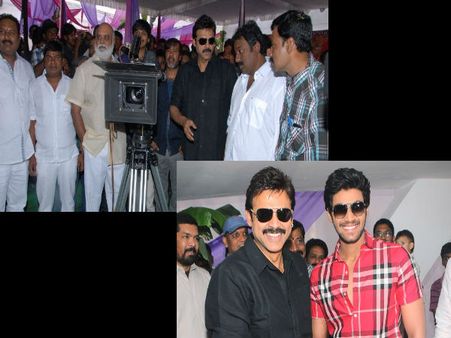 బెల్లకొండ తనయుడితో...వినాయక్ చిత్రం ప్రారంభం (ఫోటోలు)