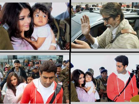 దాపరికాల్లేవ్ : బిడ్డతో ఐశ్వర్య పబ్లిక్ అప్పియరెన్స్(ఫోటోలు)