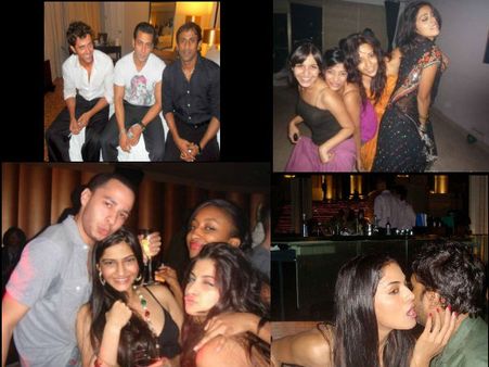సినీతారలు...తాగి ఒళ్లు మరిచిపోయి ఇలా (ఫోటో ఫీచర్)