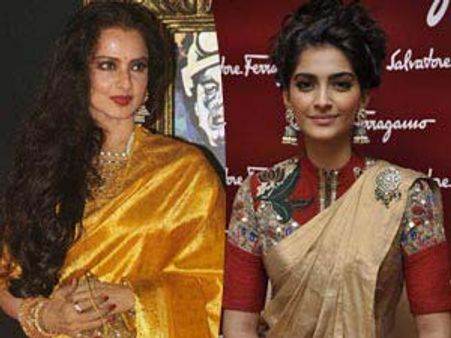 ఖూబ్‌సూరత్: సోనమ్‌ కపూర్‌ను దీవించిన రేఖ