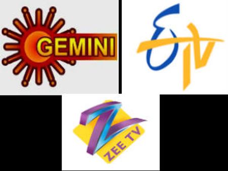 తెలుగు టీవీ ఛానెళ్ళు ముందు నటుల నిరసన