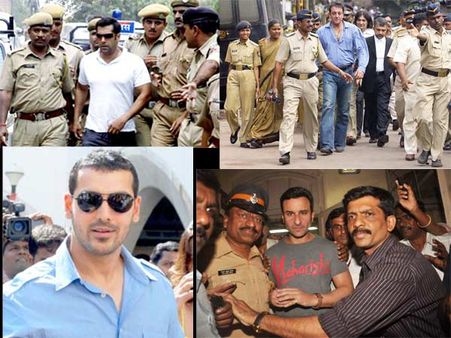 వివిధ నేరాల్లో జైలుకెళ్లిన సినీతారలు వీరే (ఫోటో ఫీచర్)