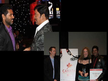 'రాయల్‌ రీల్‌' అవార్డు అందుకున్న రాజేంద్రప్రసాద్