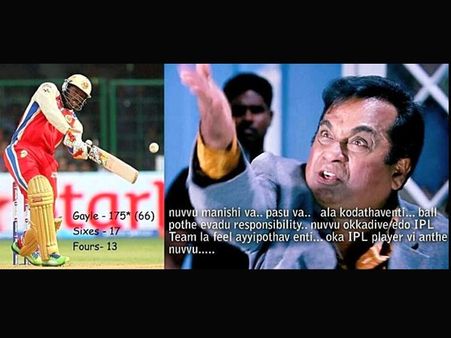 అఖిల్ చిలిపి పని : క్రిస్ గేల్‌ బాదడంపై బ్రహ్మీ ఫైర్