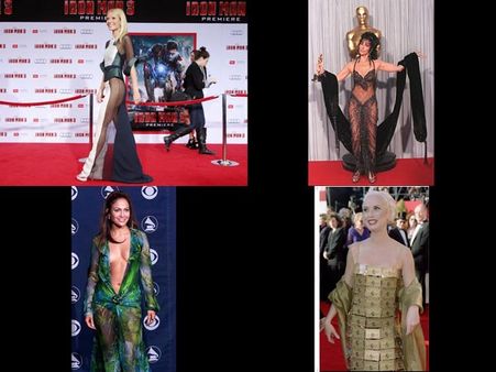 బ్రా, ప్యాంటీ లేకుండా...పబ్లిక్‌లోకి హాలీవుడ్ స్టార్స్ (ఫోటోలు)