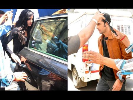 రెడ్ హాండెడ్‌గా దొరికిపోయిన కత్రినా-రణబీర్!