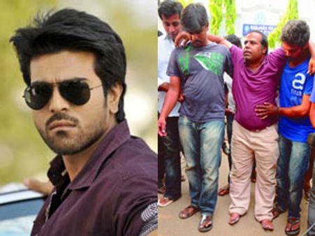 రామ్ చరణ్...వీధి పోరాటంపై 'సాక్షి' కథనం