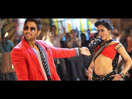 నిజంగానే టాప్ లేపిన అల్లు అర్జున్, కేథరిన్( ఫోటోలు)