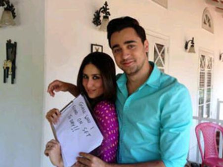 షూటింగులో హీరోయిన్ కరీనా కపూర్‌కు గాయాలు